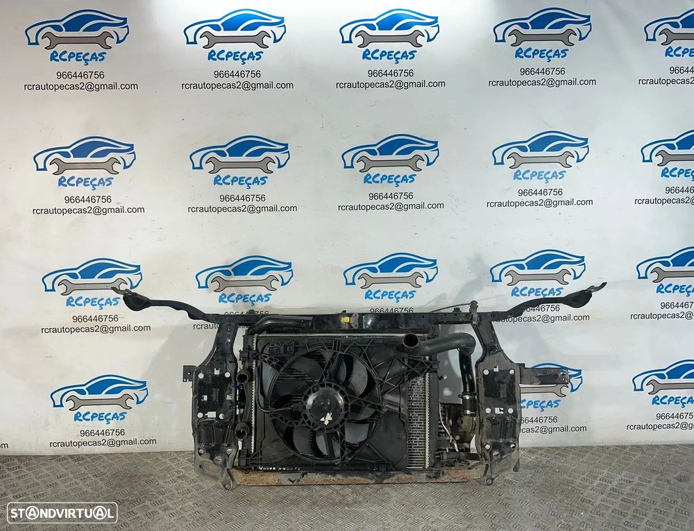 .Frente Fibra Radiadores Termoventilador Qashqai J10 J10 +2 Diesel 2006 - 2013 - 5