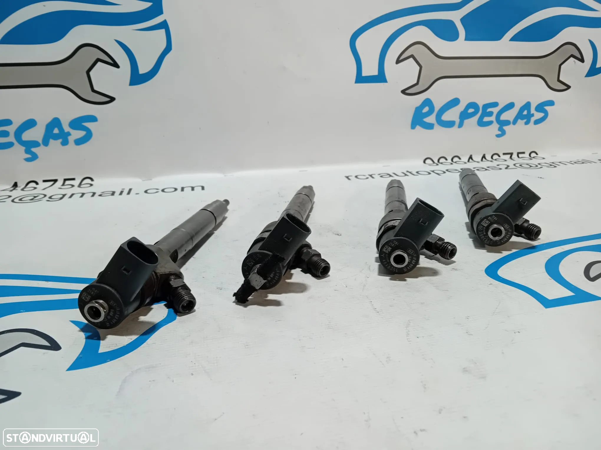 Conjunto 4 injetores Bosch Mercedes Benz 646963 0445110238 a6460700787 - 10