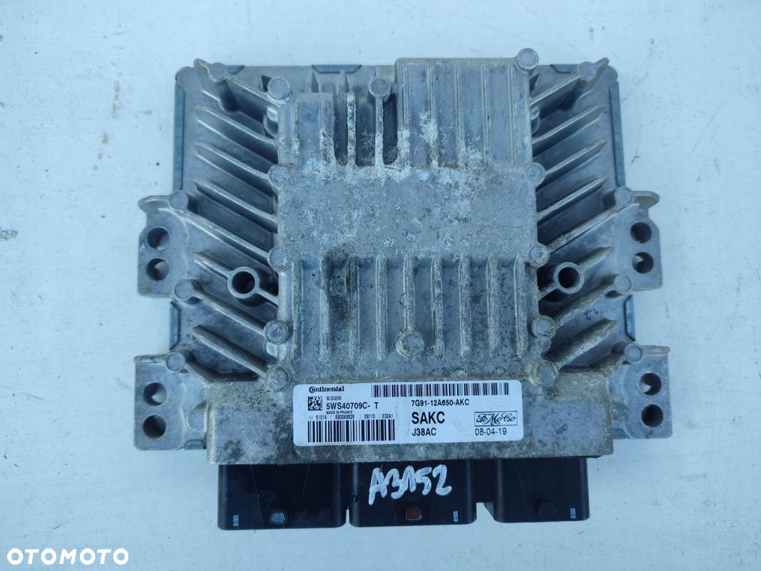 Komputer sterownik silnika FORD MONDEO MK4 2.0TDCI 7G91-12A650-AKC - 1