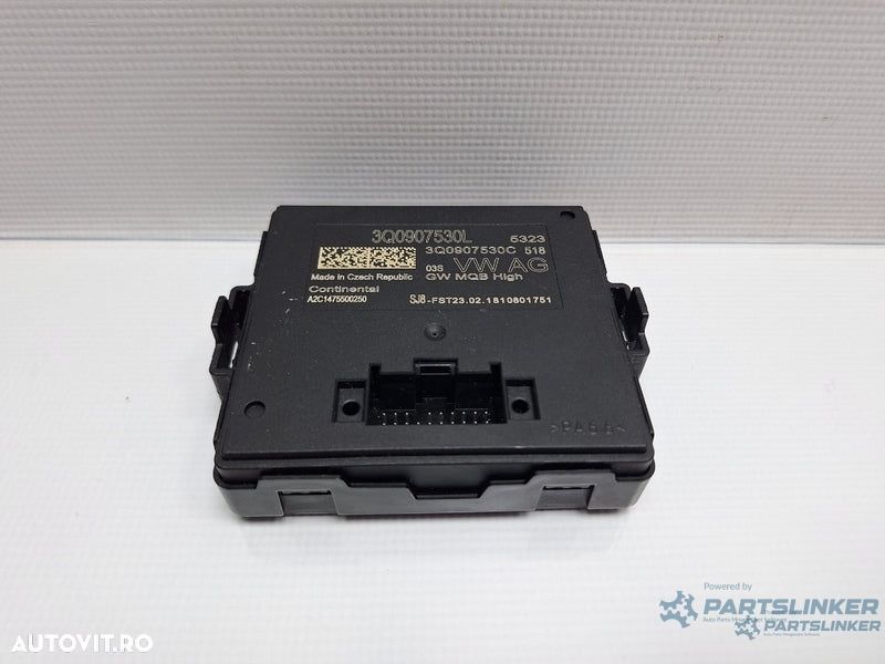 Modul de control pentru gateway VOLKSWAGEN PASSAT Variant 3G5 2014 - > TDI CRLB, DBGA, DFGA 3Q0907530L , 3Q0907530C - 3
