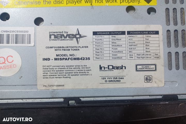 Radio cd Volkswagen VW Golf 5 [2003 - 2009] Hatchback 5-usi 2.0 TDI M - 4