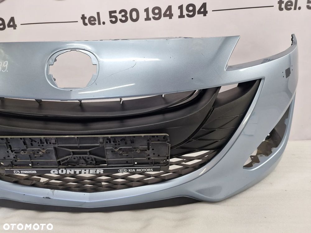 MAZDA 5 LIFT 10- ZDERZAK PRZEDNI PRZÓD NA SPRYSKI , BŁĘKITNY METALIK , NR C513-50031 , NR AUKCJI NZ689 - 7