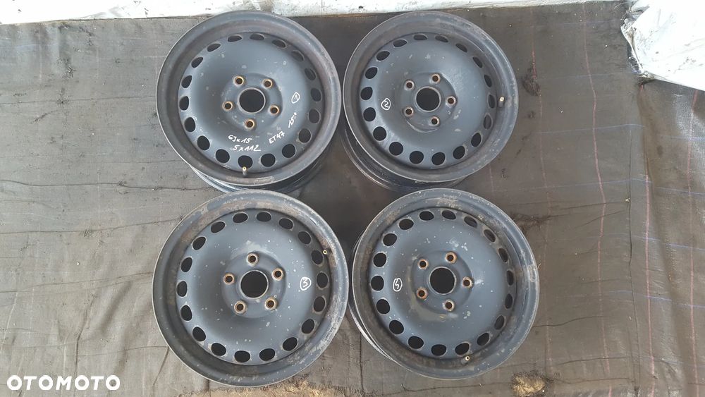 FELGI STALOWE 5X112 6Jx15 CALI ET47 VW AUDI SEAT SKODA - 1