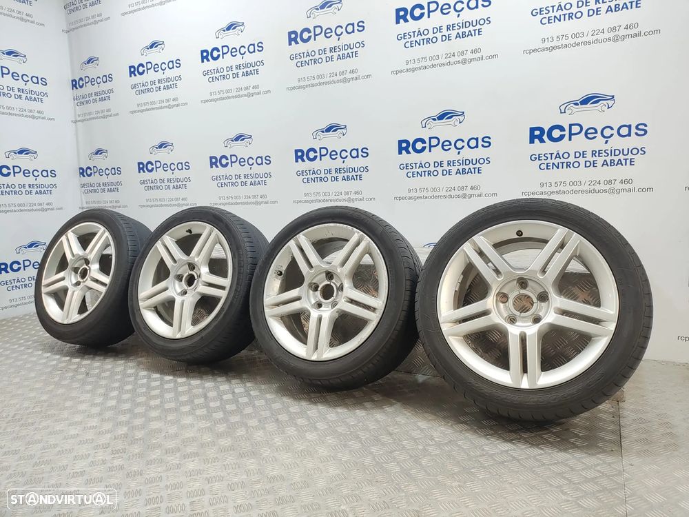 Conjunto Jantes 17 Originais Audi A4 B6 B7 7,5J ET45 5x112 - 4
