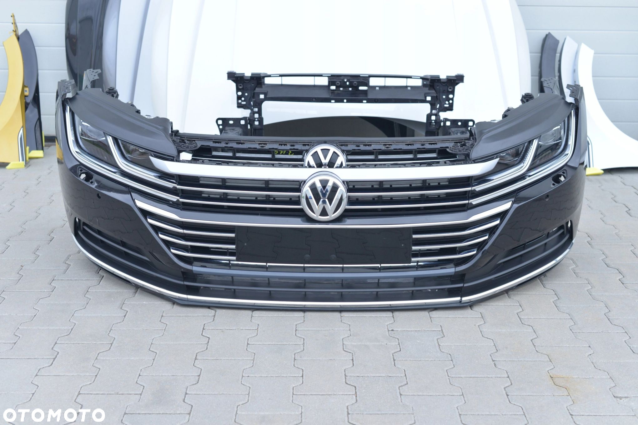 MASKA ZDERZAK GRILL BŁOTNIK PAS BELKA LAMPA XENON LED VW ARTEON - 4