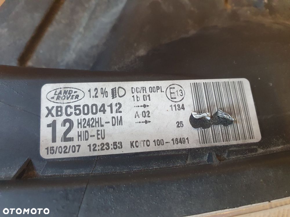 REFLEKTOR L/P XENON LAND ROVER DISCOVERY III 3 EUROPA - 6