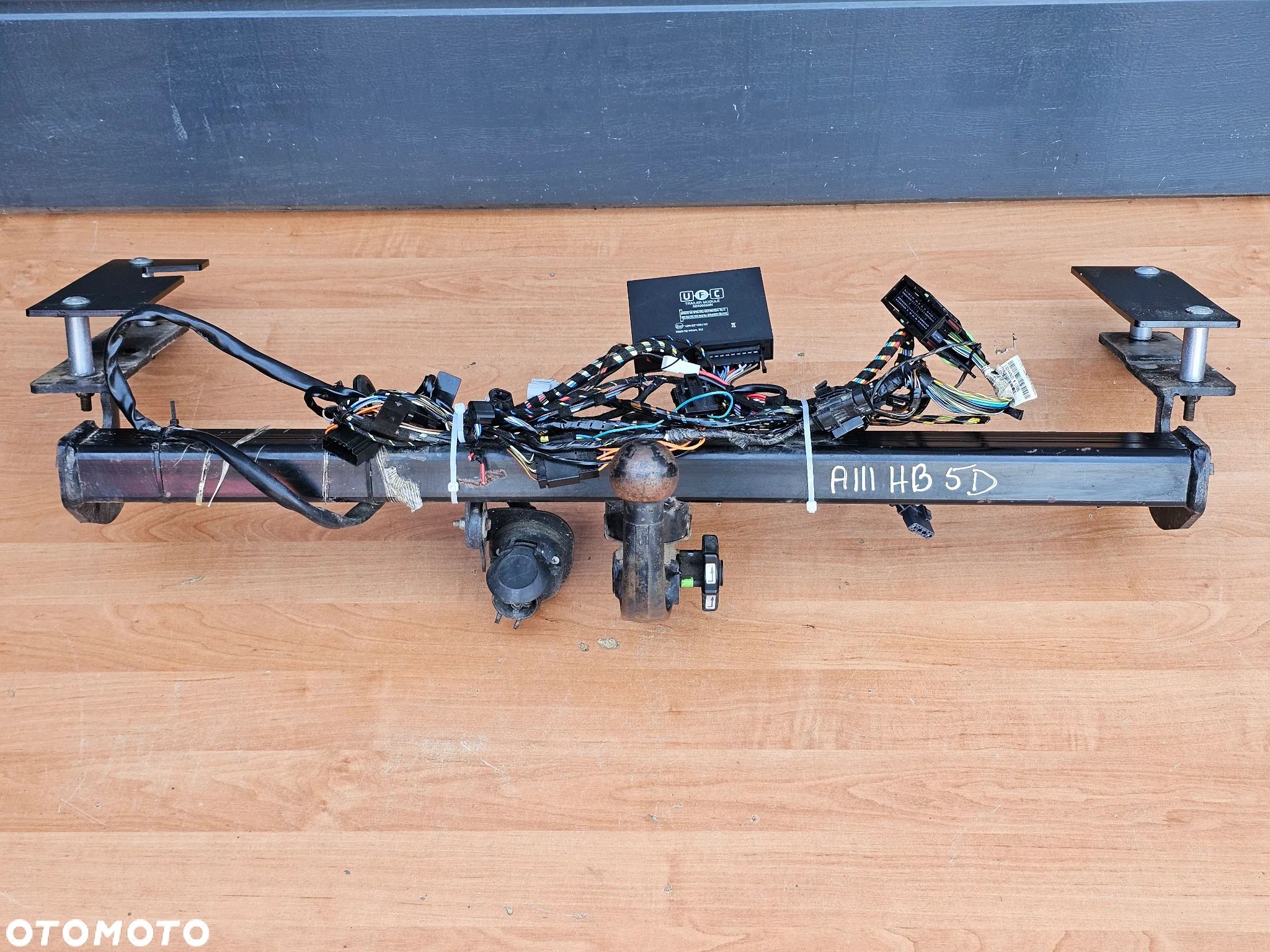 HAK HOLOWNICZY WIĄZKA ODPINANY GNIAZDO 13/7 PIN MODUŁ OPEL ASTRA H HATCHBACK - 1
