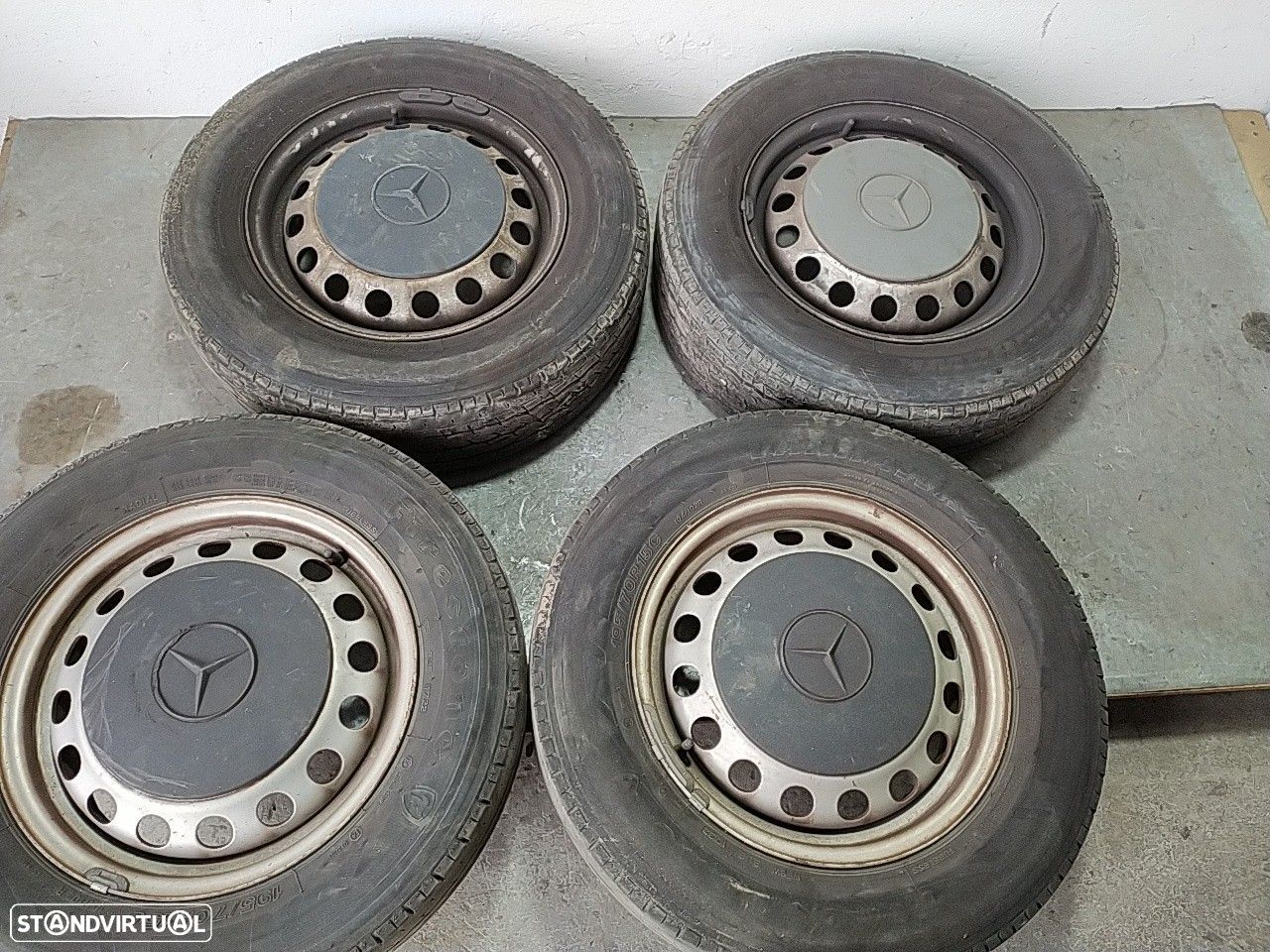 Conjunto De Jantes Mercedes-Benz Vito Caixa (638) - 1