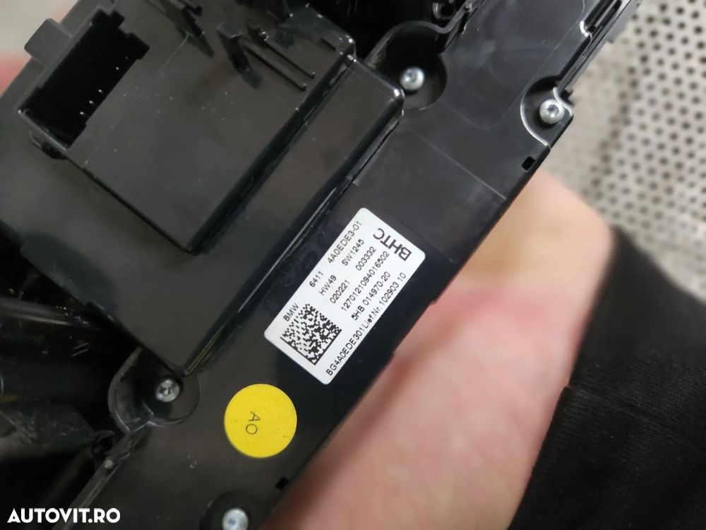 Panou Modul Control Clima Climatronic Grile Ventilatie Bord Bmw Seria 1 F40 F41 Volan Stanga Cod 4A - 7