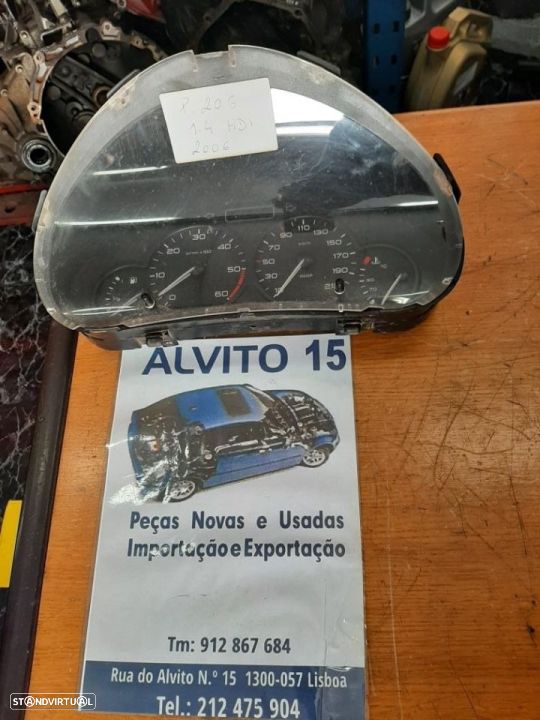 Quadrante  Peugeot 206  1.4 HDI 2006 - 1