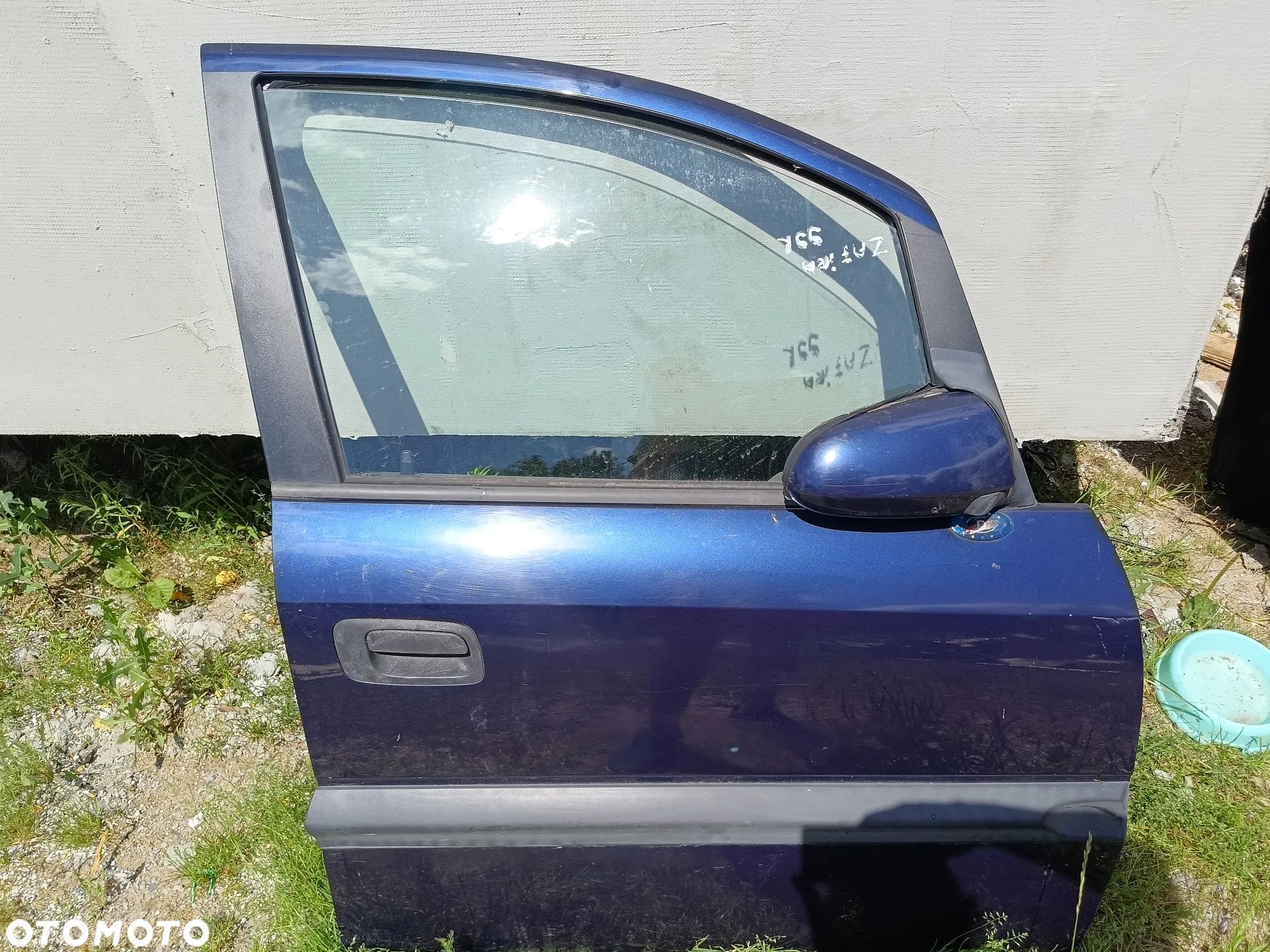 OPEL ZAFIRA A 99R DRZWI PRZEDNIE PRAWE KOMPLETNE ELEKTRYCZNE - 1