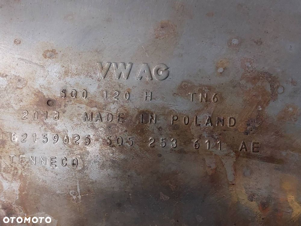 TŁUMIK WYDECH KOŃCOWY SKODA OCTAVIA III 2.0 TDI 5Q5253611AE 5Q0253691K - 7