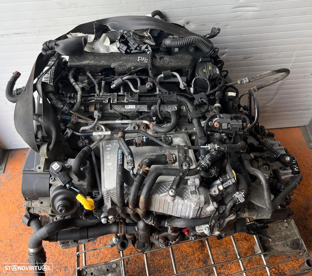 Motor VW CaddY IV 2.0TDI Ref: DFS/DFSD Ano 2017 - 2