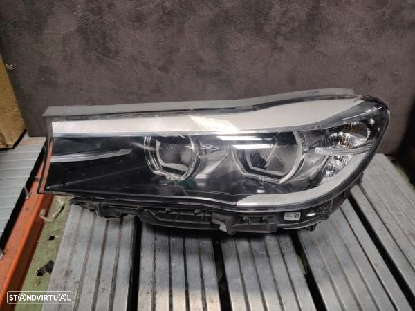 Farol Frente Esquerdo / Otica Esquerda Bmw 7 (G11, G12)  7441513-04 Zk