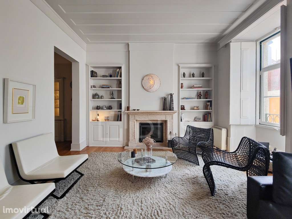 Apartamento T4 para arrendamento no centro do Chiado, com estaciona... - Grande imagem: 2/49
