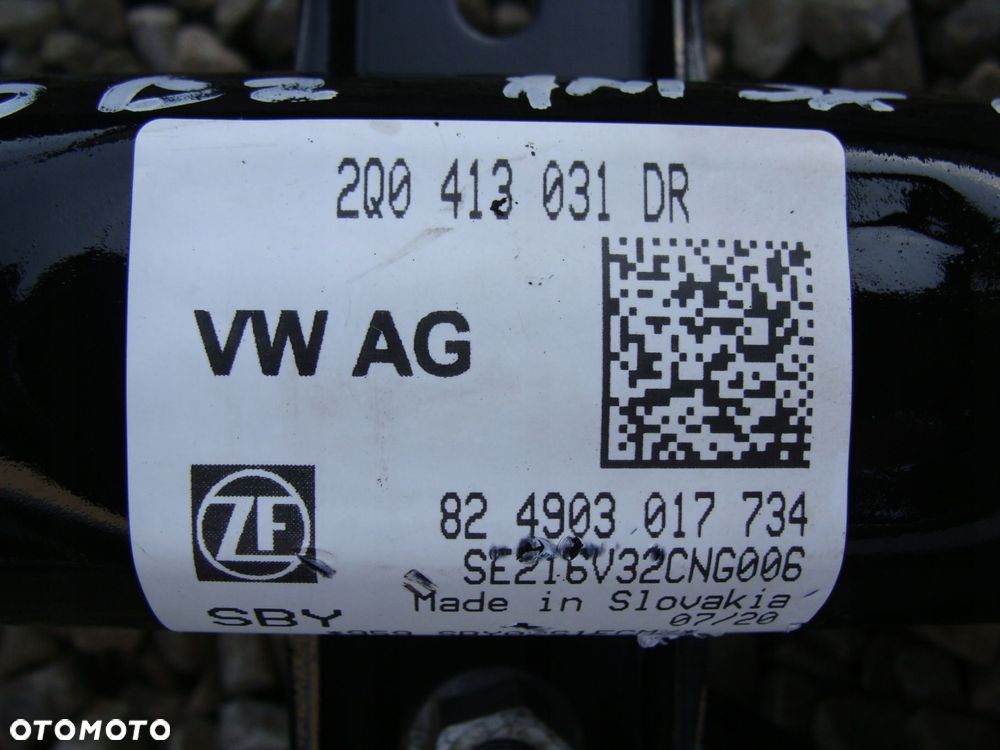 amortyzator zwrotnica lewa vw taigo kamiq arona 2q0413031dr - 7