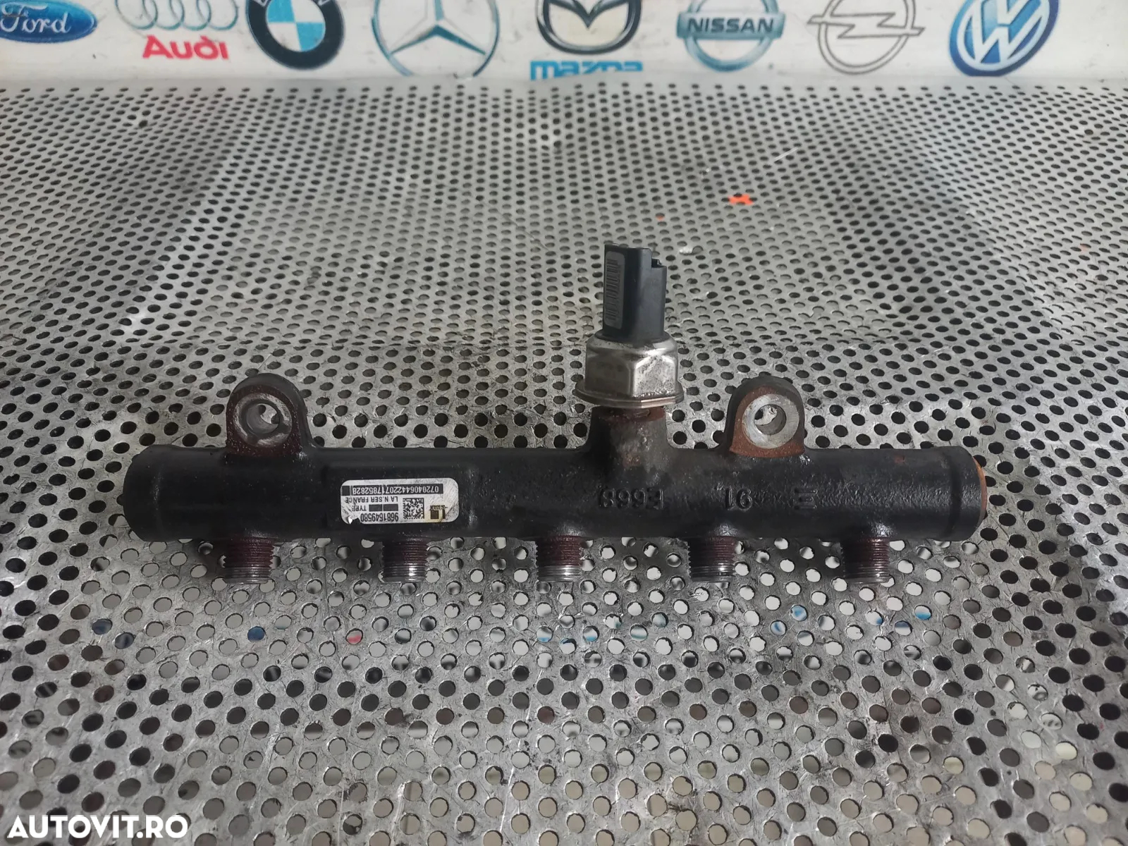 Rampa Injectie Injectoare Citroen Peugeot Ford 2.0 Tdci Hdi Motor RHR Focus C Max Mondeo 407 C5 Cod - 3