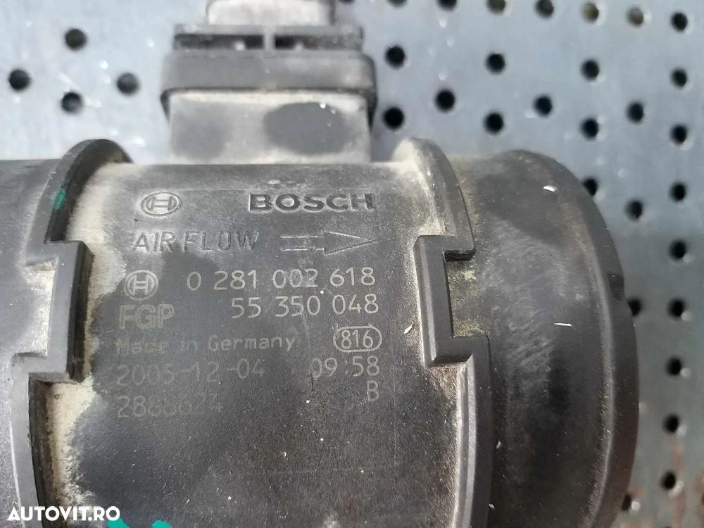 Debitmetru aer 1.9 cdti opel vectra c 0281002618 55350048 - 3