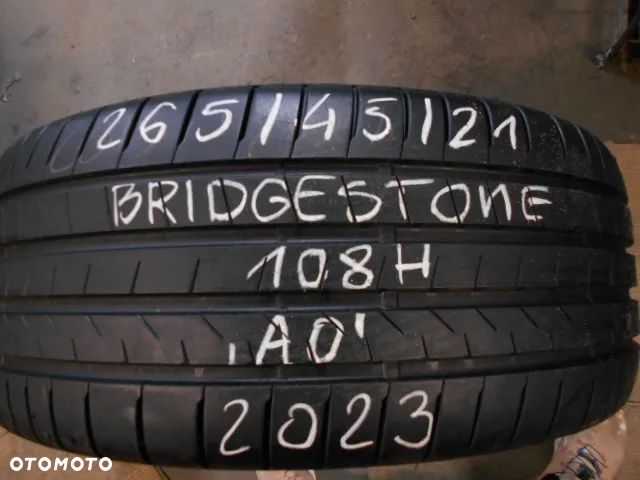 OPONA POJEDYNKA 265/45R21 BRIDGESTONE ALENZA 001 AO DOT 2023 8MM - 1