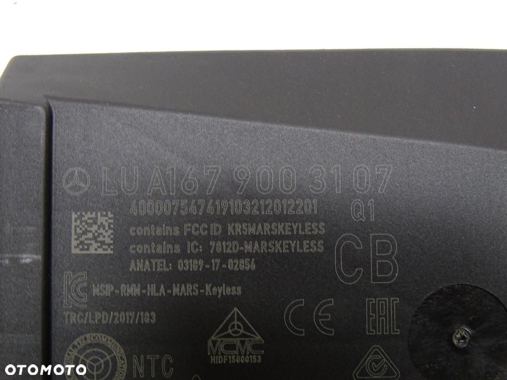 STEROWNIK MODUŁ ZAPŁONU A1679003107 MERCEDES W177 A KLASA - 4