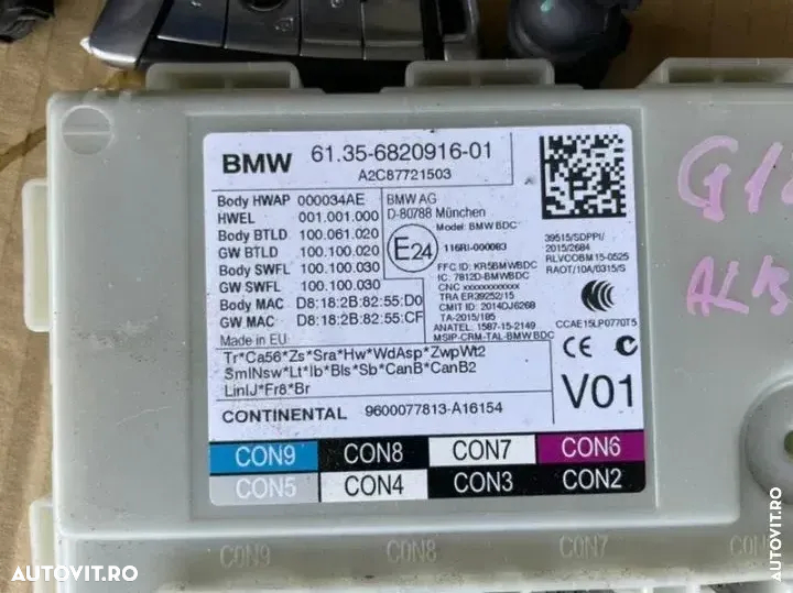 calculator ecu de bmw g12 750il g11 750xi G30 M550ix N63R N63B44C kit pornite ecu modul BDC cheie cas Etc - 10