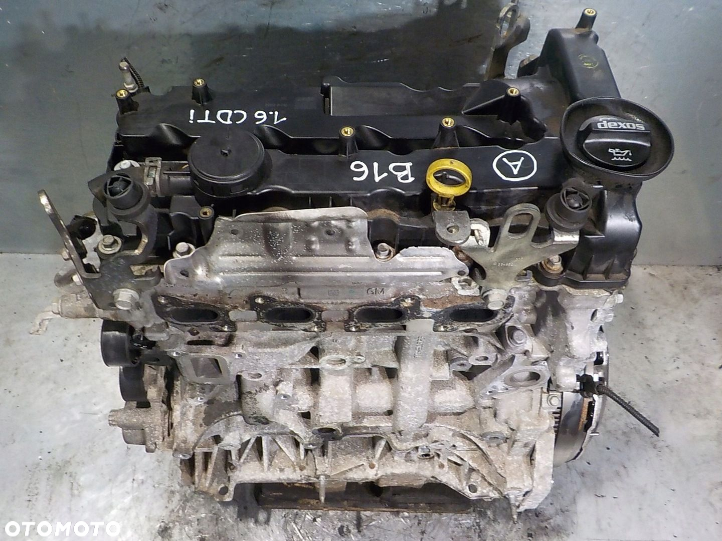 OPEL ASTRA K INSIGNIA MOKKA MERIVA SILNIK 1.6 CDTI B16  POMPA 55570040 - 4