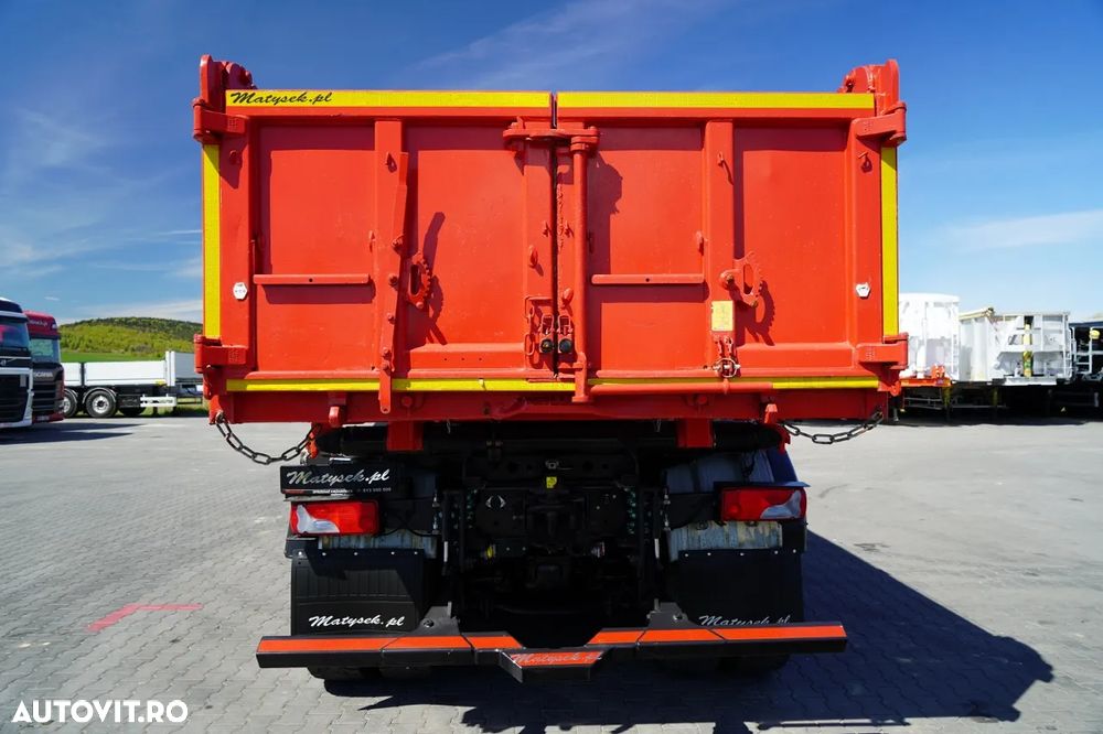 MAN TGS 35.460 / 8X4 / BASCULĂ CU 2 BENZI / BORDMATIC / MEILLER KIPPER / AUTOMATĂ / EURO 6 - 23