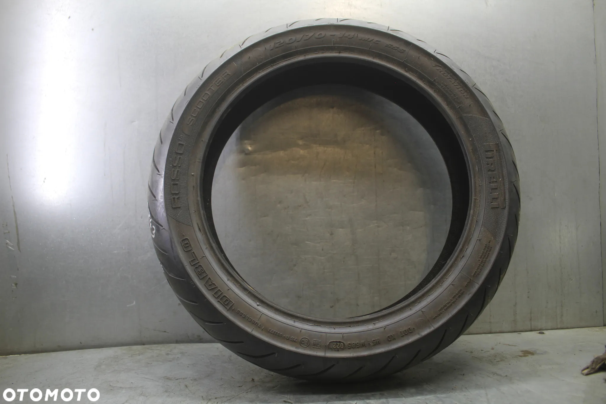 Opona motocyklowa Pirelli Diablo Rosso 120/70 R14 C743 - 2