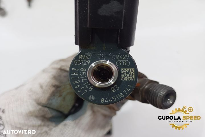 Injector Injectoare 2.0D B47 0445110743 8514148 BMW Seria 5 F10 [face - 2