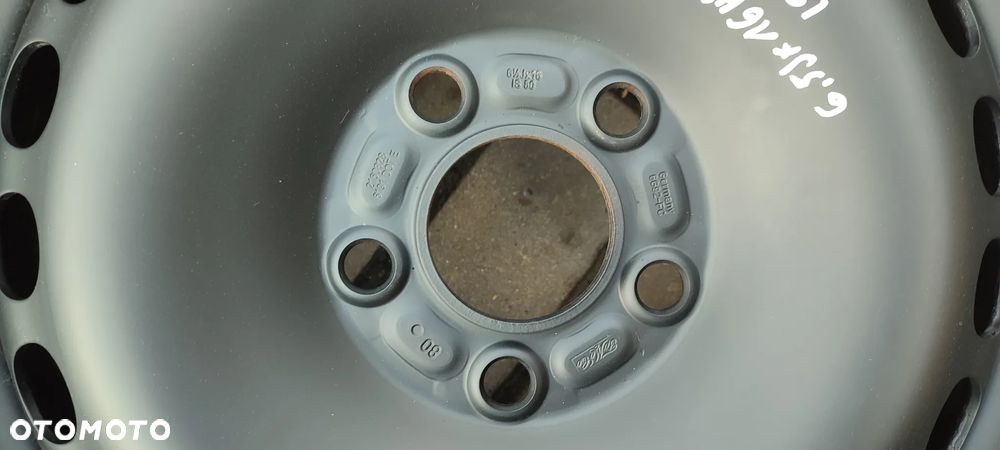 FELGA STALOWA 5x108 6.5Jx16 CALI ET50 FORD VOLVO 1 SZTUKA - 2