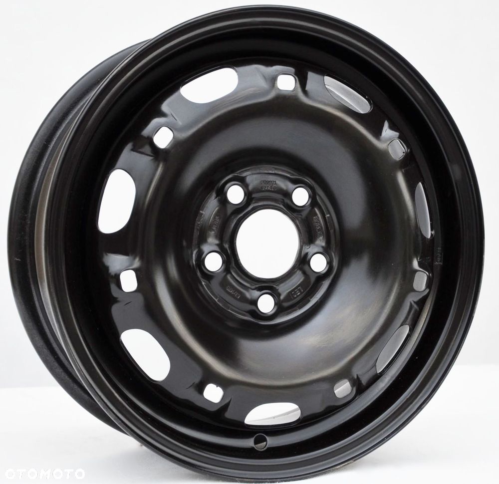 4x FELGI STALOWE 14 5x100 VW FOX POLO GOLF IV - 3