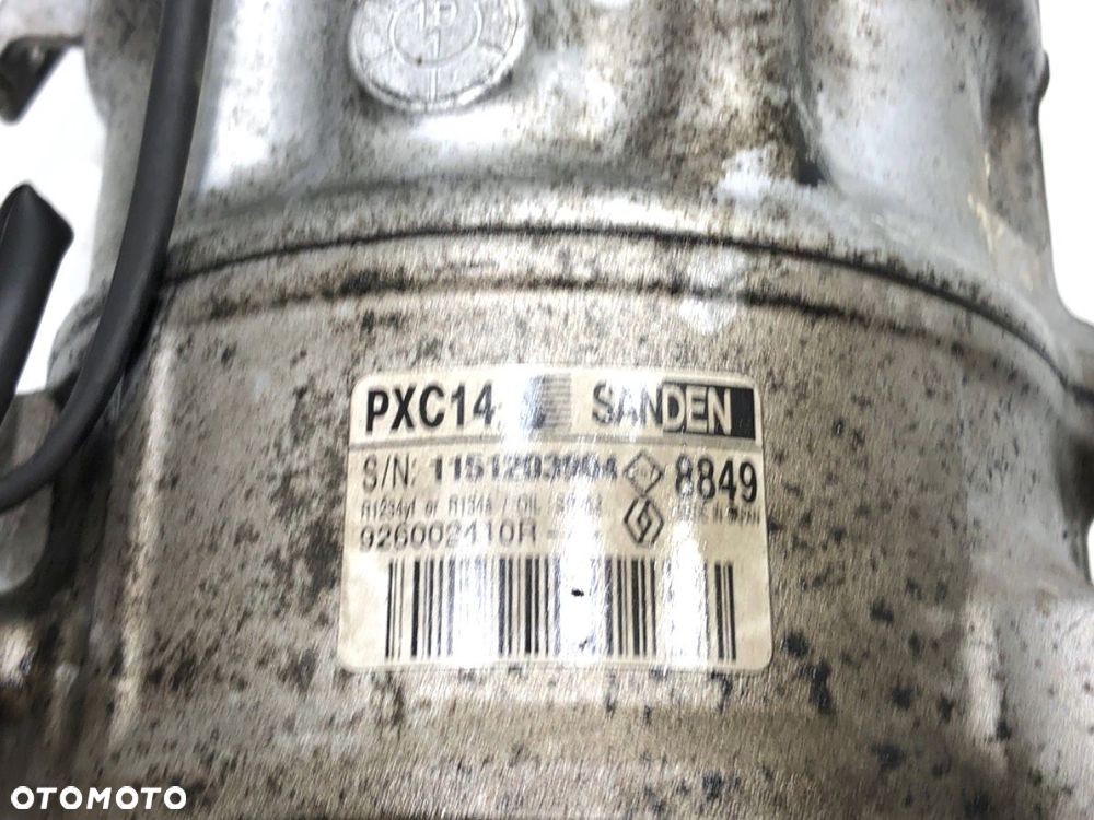 SPRĘŻARKA KLIMATYZACJI  RENAULT MEGANE IV liftback (B9A/M/N_) 2015 - 2022 1.5 Blue dCi 115 (B9A6) - 4