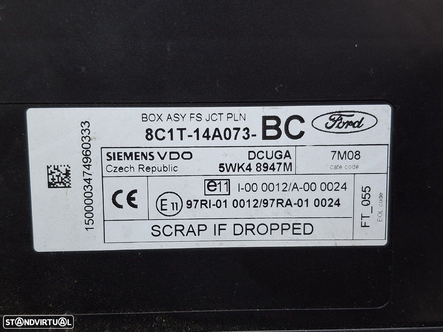 Módulo Bcm Ford Transit Camião De Plataforma/Chassis (Fm_ _, Fn_ _) - 2