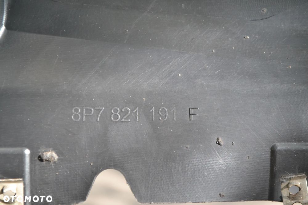 AUDI A3 8P CABRIO NADKOLE PRZÓD PRZEDNIE LEWE DOLNE ORYGINAŁ 8P7821191F - 4