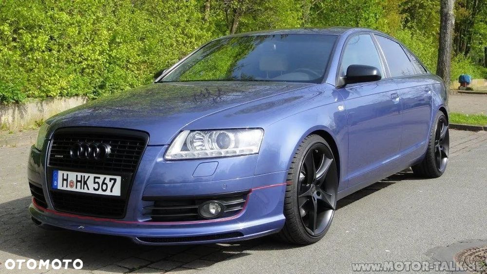 AUDI A6 C6 4F PRZEDNIA DOKŁADKA ZDERZAKA PODKŁAD - 3