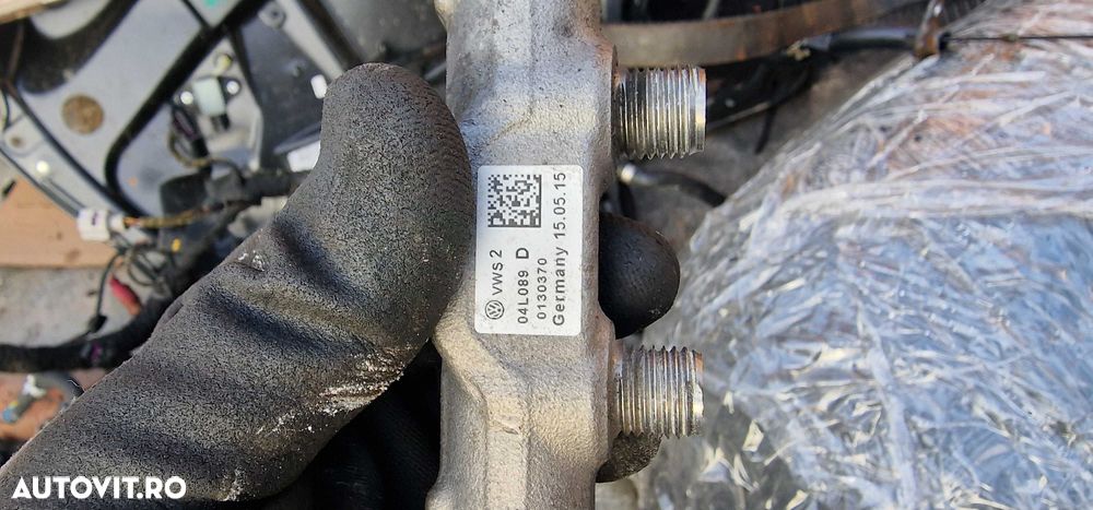 Rampa Injectie Cu Senzori 2.0TDI CUNA 184CP Skoda  Passat 057130764AB - 1