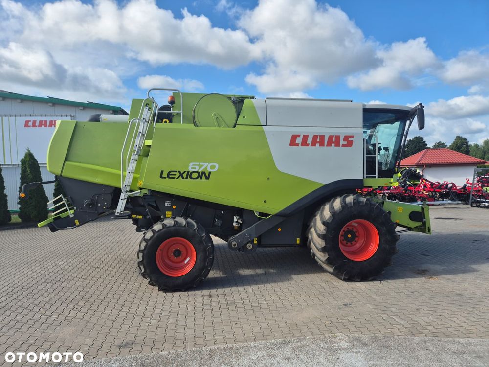 Claas Claas Lexion 670 z hederem Claas Vario 930 pierwszy właściciel - 2
