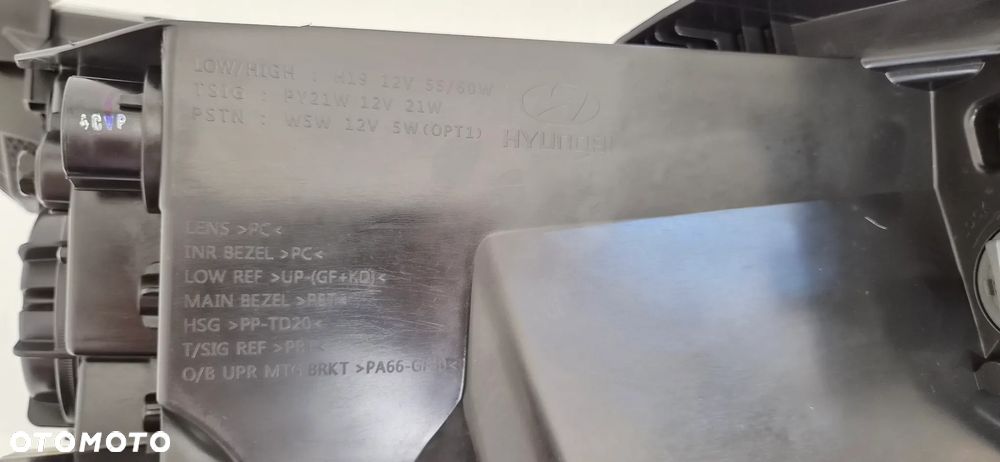 LAMPA LEWA PRZÓD HYUNDAI i20 III 2021- 92101-Q0000 ZWYKŁA - 10