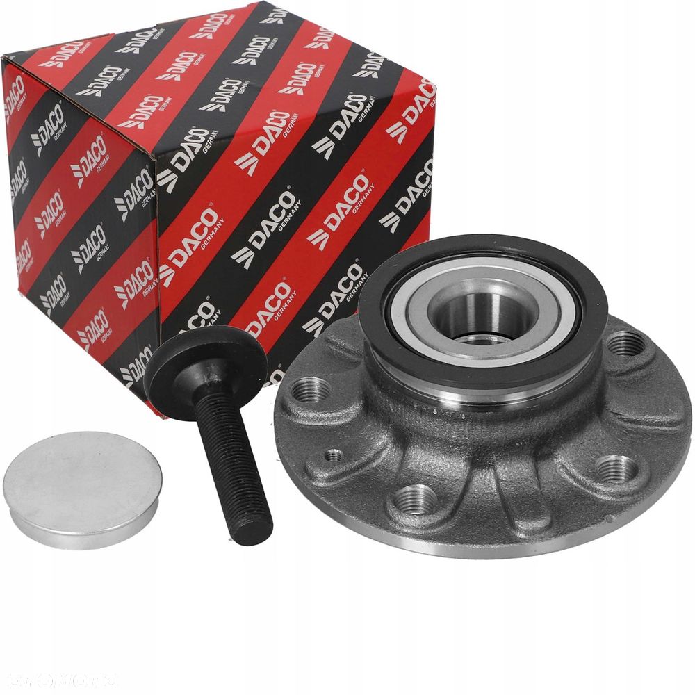 Piasta koła oś tylna AUDI A3 8P OCTAVIA III VW GOLF V VI VII - 2