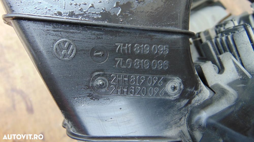 Carcasa aeroterma bord Volkswagen Transporter T5 2.0 diesel an 2009-2015 - 3