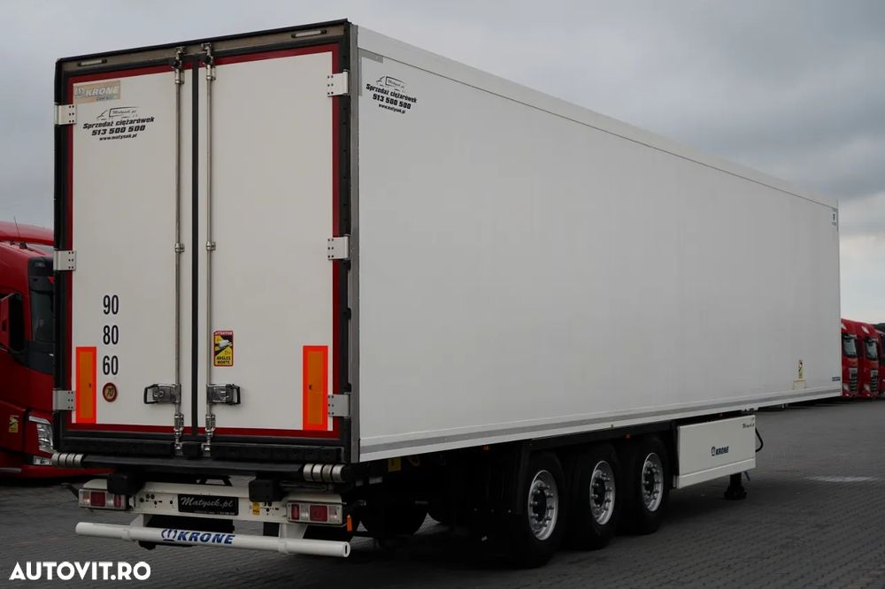 Krone CAMION FRIGORIFER KRONE / THERMO KING SLXi 400 / 2019 / DOPPELSTOCK / COȘ PENTRU PALEȚI / IMPORTAT - 5