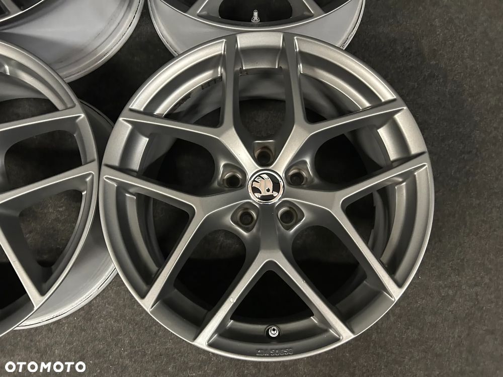 Alufelgi Skoda Superb III, Kodiaq, Karoq, Octavia III, IV, VW Passat B8, Tiguan 18 cali 5x112 4szt. ładne! - 8