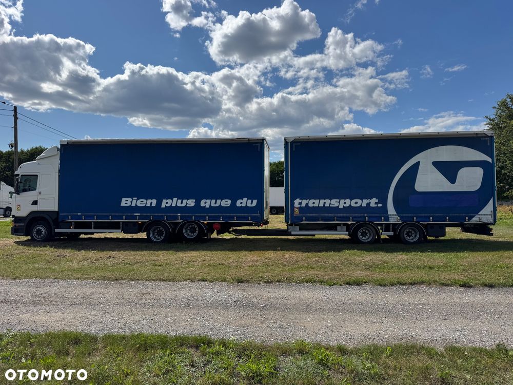 Scania R 450 6X2 Euro 6 Zestaw Z Przyczepą Przejazdowy Dach Zsuwany - 6