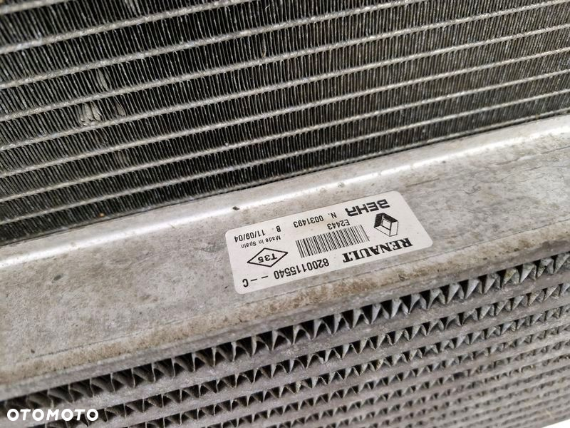 SCENIC 2 II 1.5 DCI CHŁODNICA WODY KLIMATYZACJI INTERCOOLER WENTYLATOR - 3