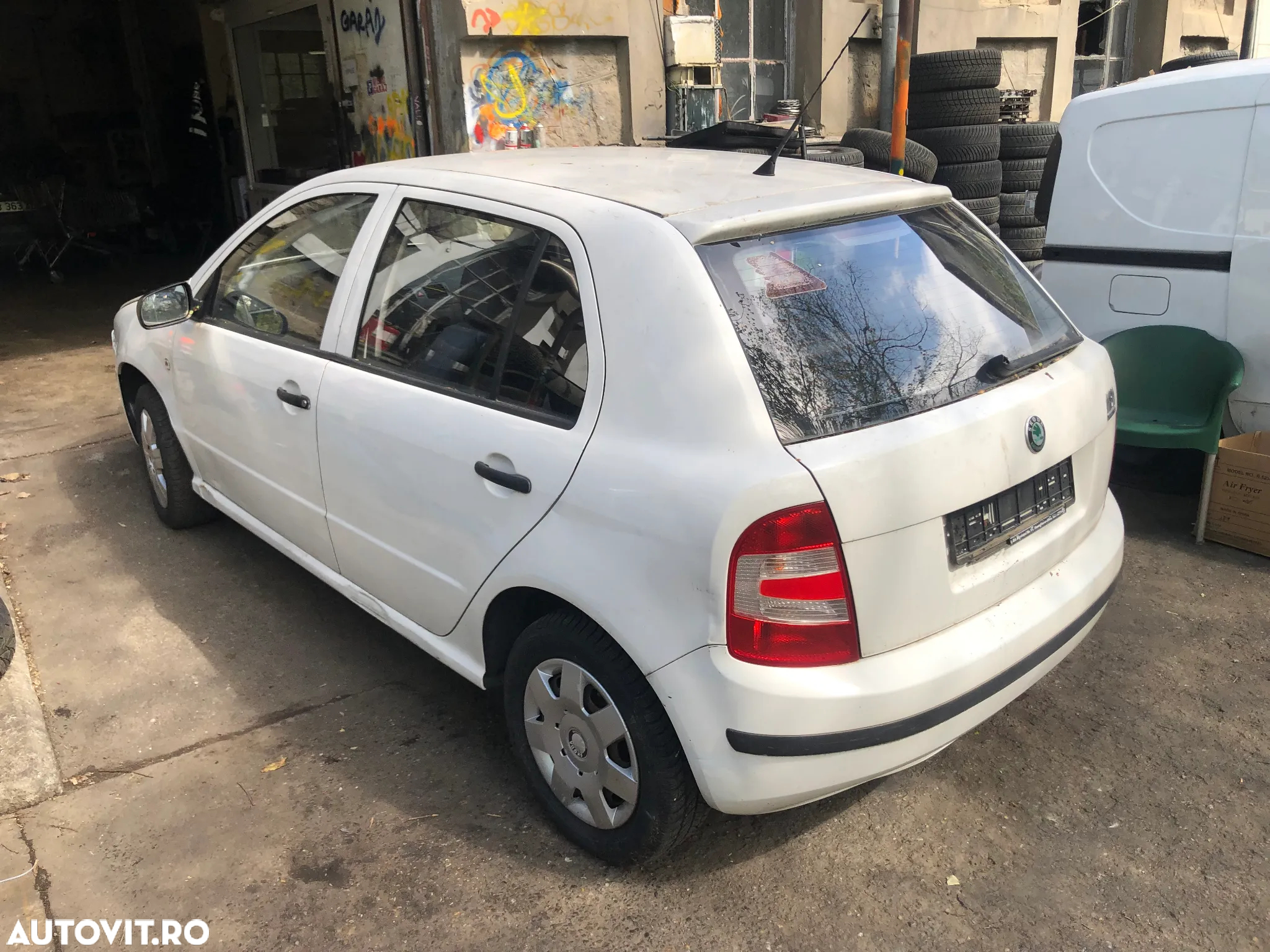 Dezmembrez Skoda Fabia 1 facelift alb 2006 1.2 12V BME - 6