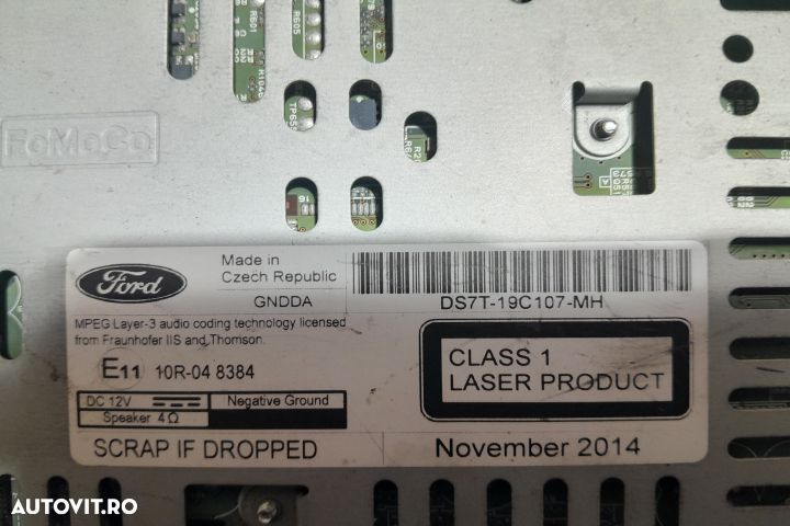 Modul navigatie DS7T-19C107-MH DS7T-19C107-MH Ford Mondeo MK5 [2014 - - 4