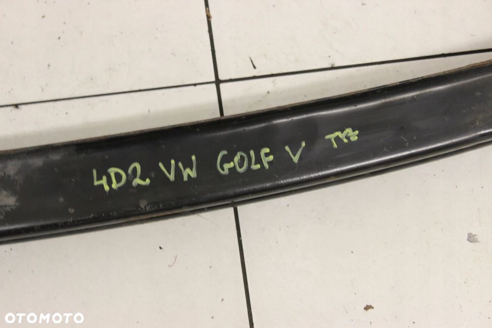 VW GOLF V KOMBI 09R- -BELKA TYLNA WZOMCNIENIE ZDERZAKA TYŁ - 4