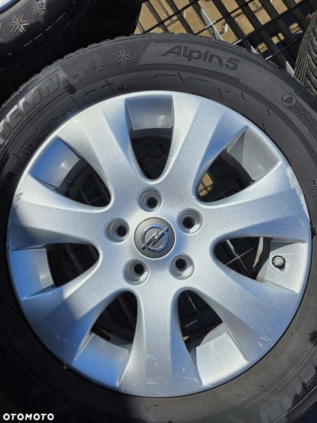 OPEL ASTRA J ZAFIRA C 5X115 FELGI ALUMINIOWE R 16 OPONY 215/60 CZUJNIKI - 2