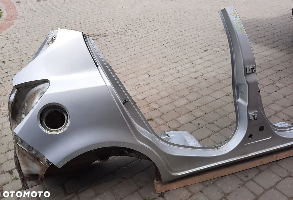 PRÓG SŁUPEK BŁOTNIK PRAWY OPEL CORSA D 5D Z157 - 5