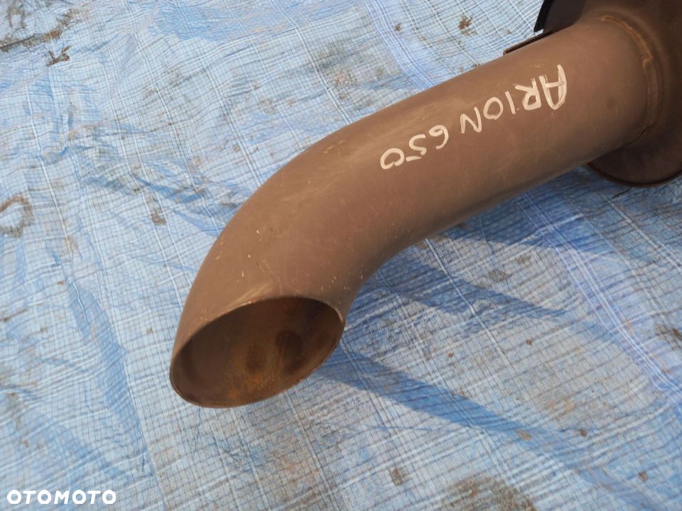 Kolanko tłumika wydech końcowy Claas Ares Axion Arion 530 540 550 620 630 640 650 - 4